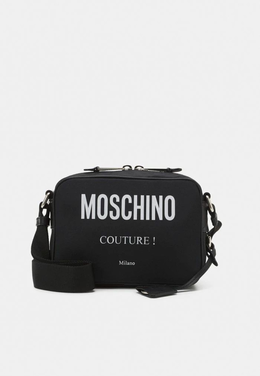 * | Moschino Couture Unisex Across Body Bag Fantasy Black