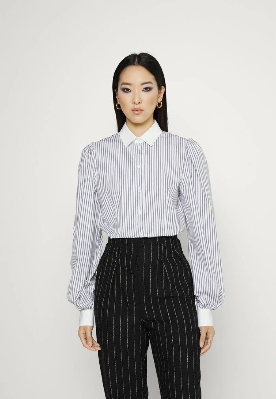 * | Moschino Blouse Button-Down Blouse White