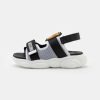 * | Moschino Unisex Sandals White/Black