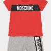 * | Moschino Set Unisex Shorts Poppy Red