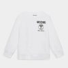 * | Moschino Addition Unisex Sweatshirt Optical White