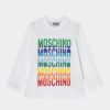 * | Moschino Long Sleeved Top Optic White