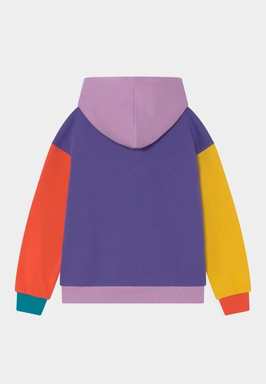 * | Moschino Hooded Unisex Sweatshirt Ultra Violet