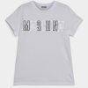 * | Moschino Unisex Print T-Shirt Optical White