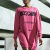 * | Moschino Institutional Jumper Dress Fucsia