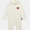 * | Moschino Knitted Baby Grow Unisex Jumpsuit Cloud