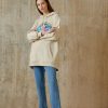 * | Moschino Hollywood Musical Sweatshirt Ivory