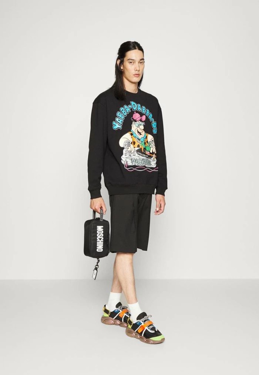 * | Moschino Unisex Sweatshirt Fantasy Black