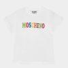 * | Moschino Addition Unisex Print T-Shirt Optical White