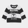 * | Moschino Unisex Sweatshirt White/Black