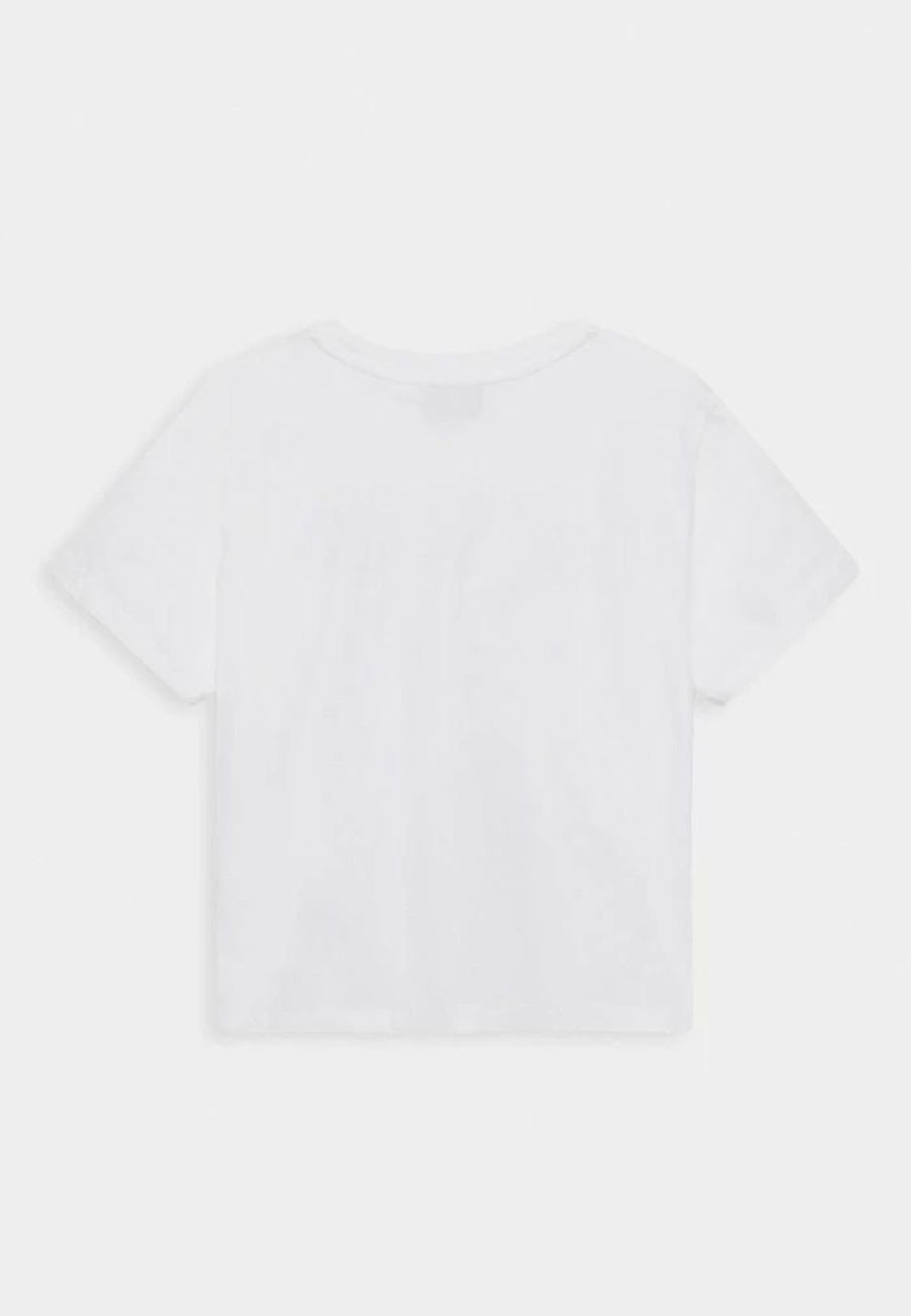 * | Moschino Maxi Tee Unisex Print T-Shirt Optical White