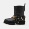 * | Moschino Classic Ankle Boots Nero