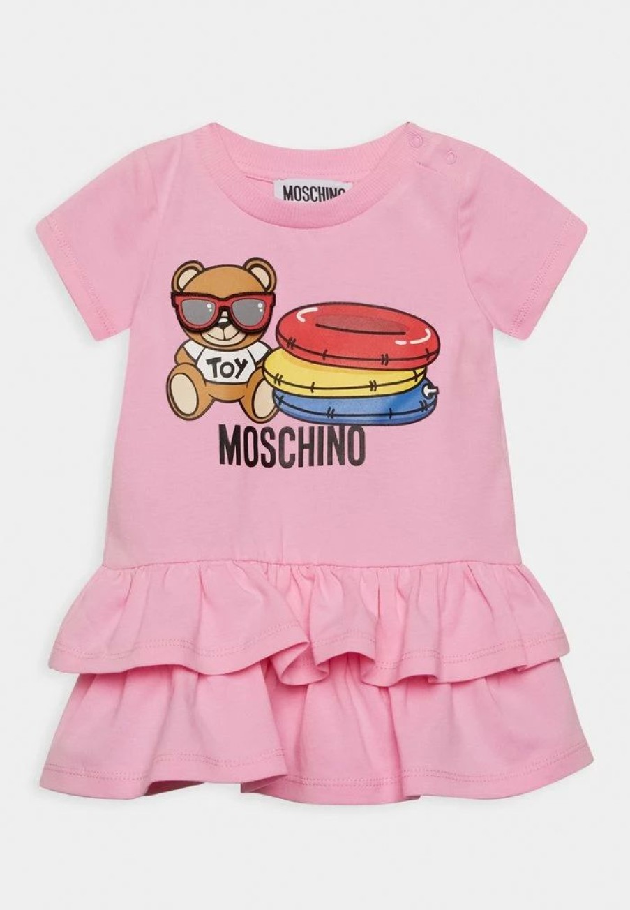 * | Moschino Dress Jersey Dress Sweet Pink