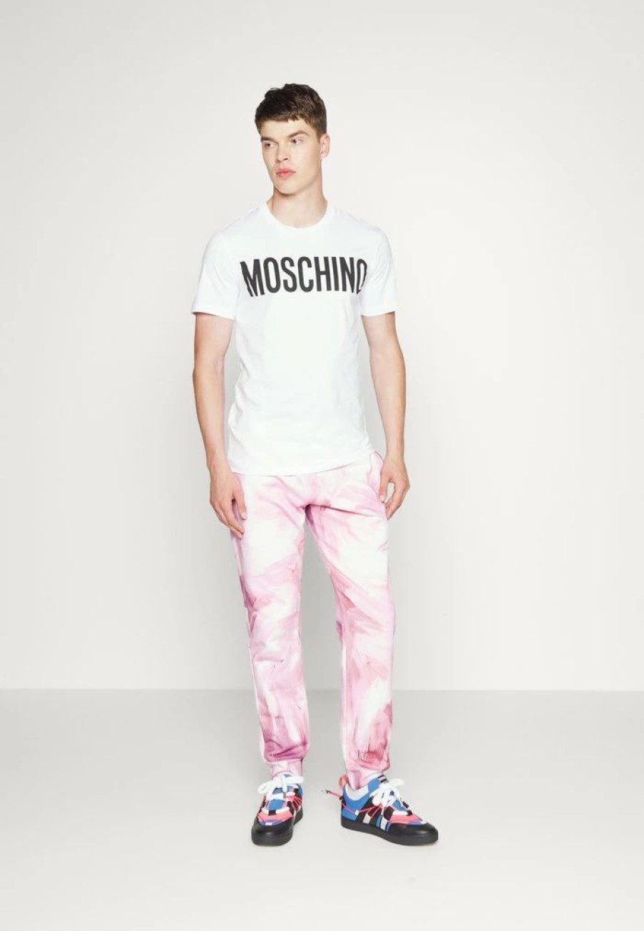 * | Moschino Print T-Shirt White