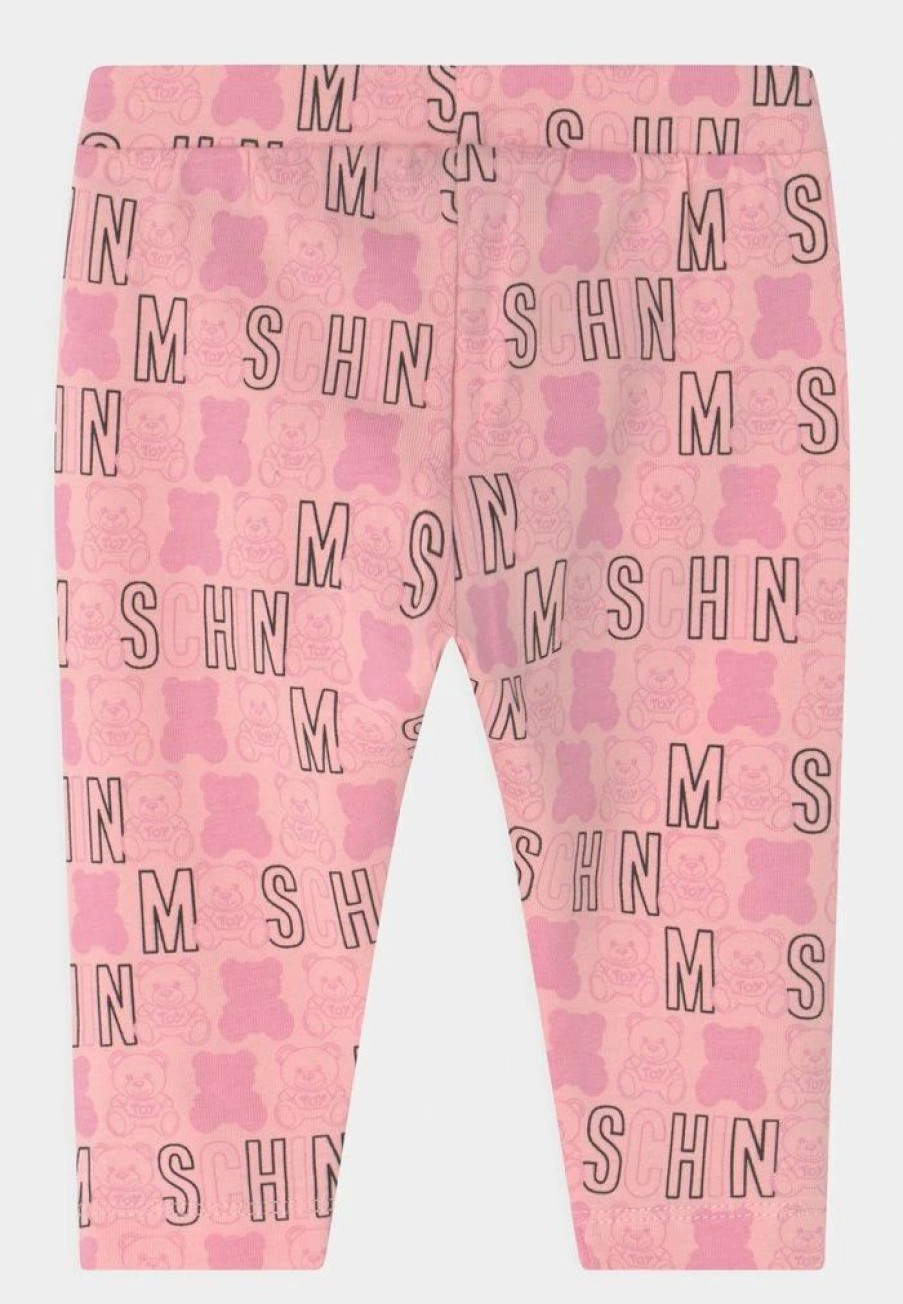 * | Moschino Unisex Leggings Trousers Light Pink