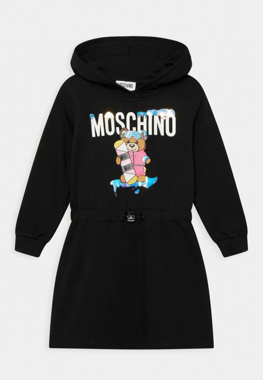 * | Moschino Jersey Dress Black