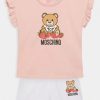 * | Moschino Set Print T-Shirt Sugar Rose