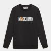 * | Moschino Unisex Sweatshirt Black