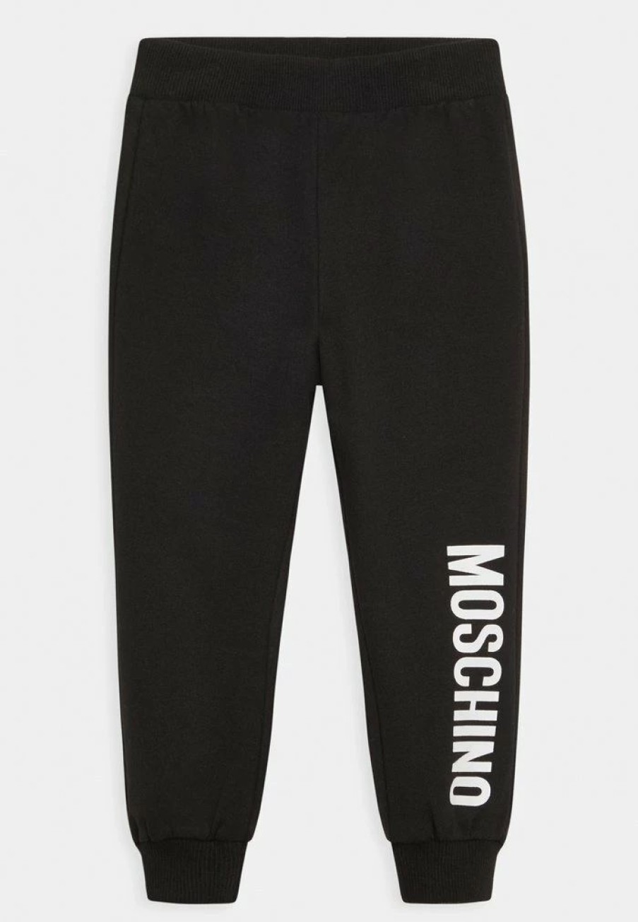 * | Moschino Unisex Tracksuit Bottoms Black