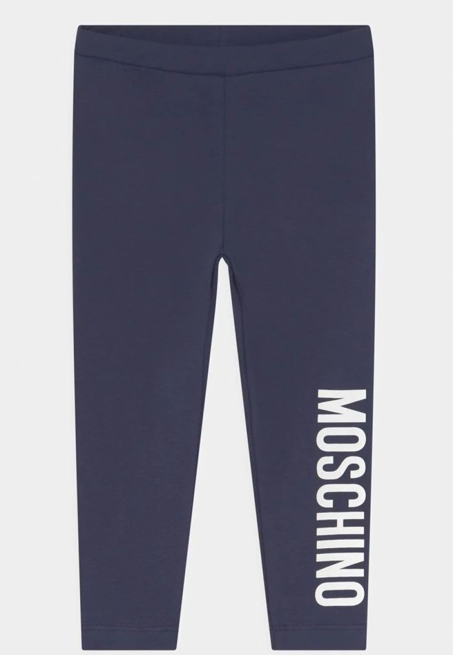 * | Moschino Unisex Leggings Trousers Navyblue