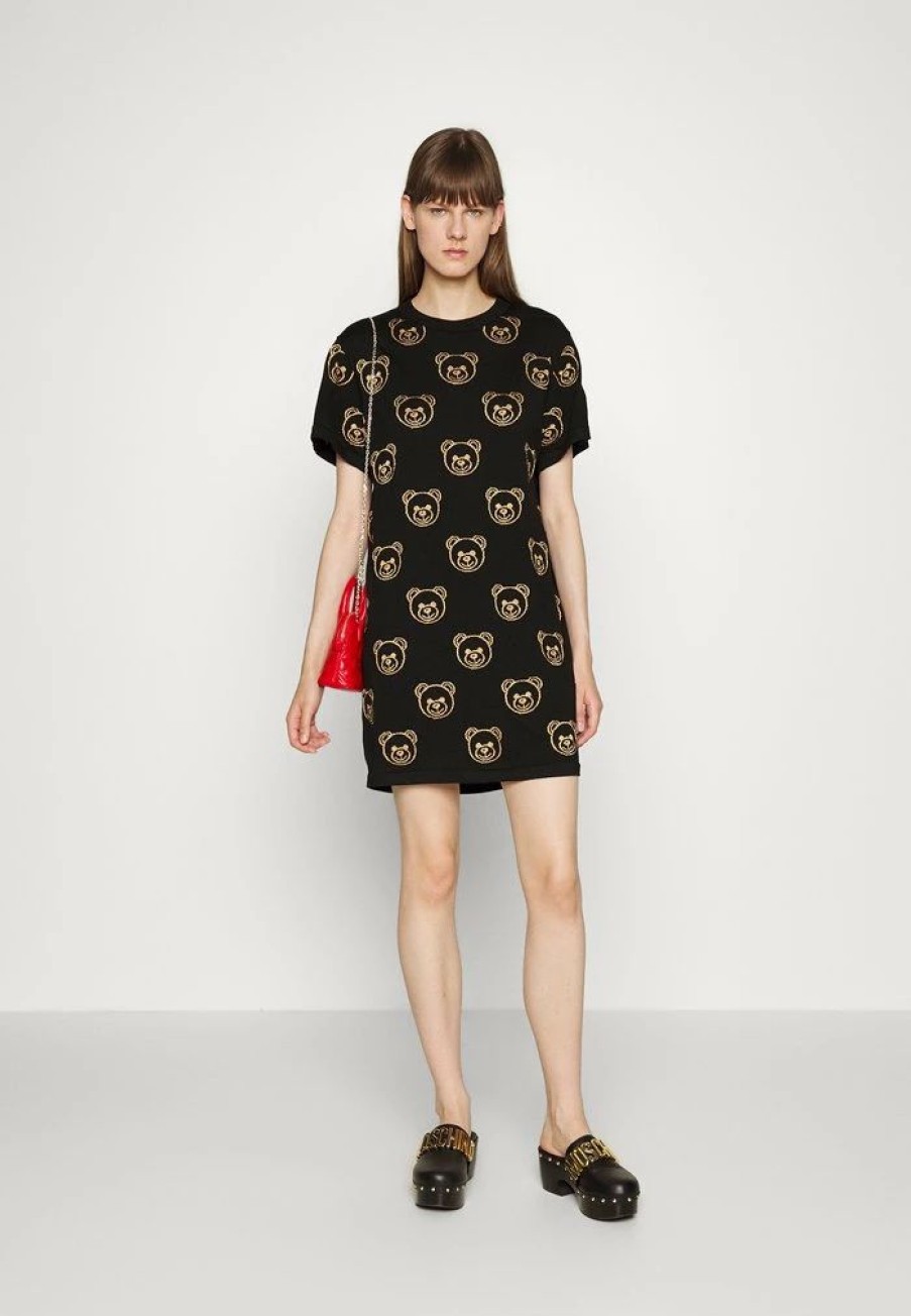 * | Moschino Dress Jumper Dress Black