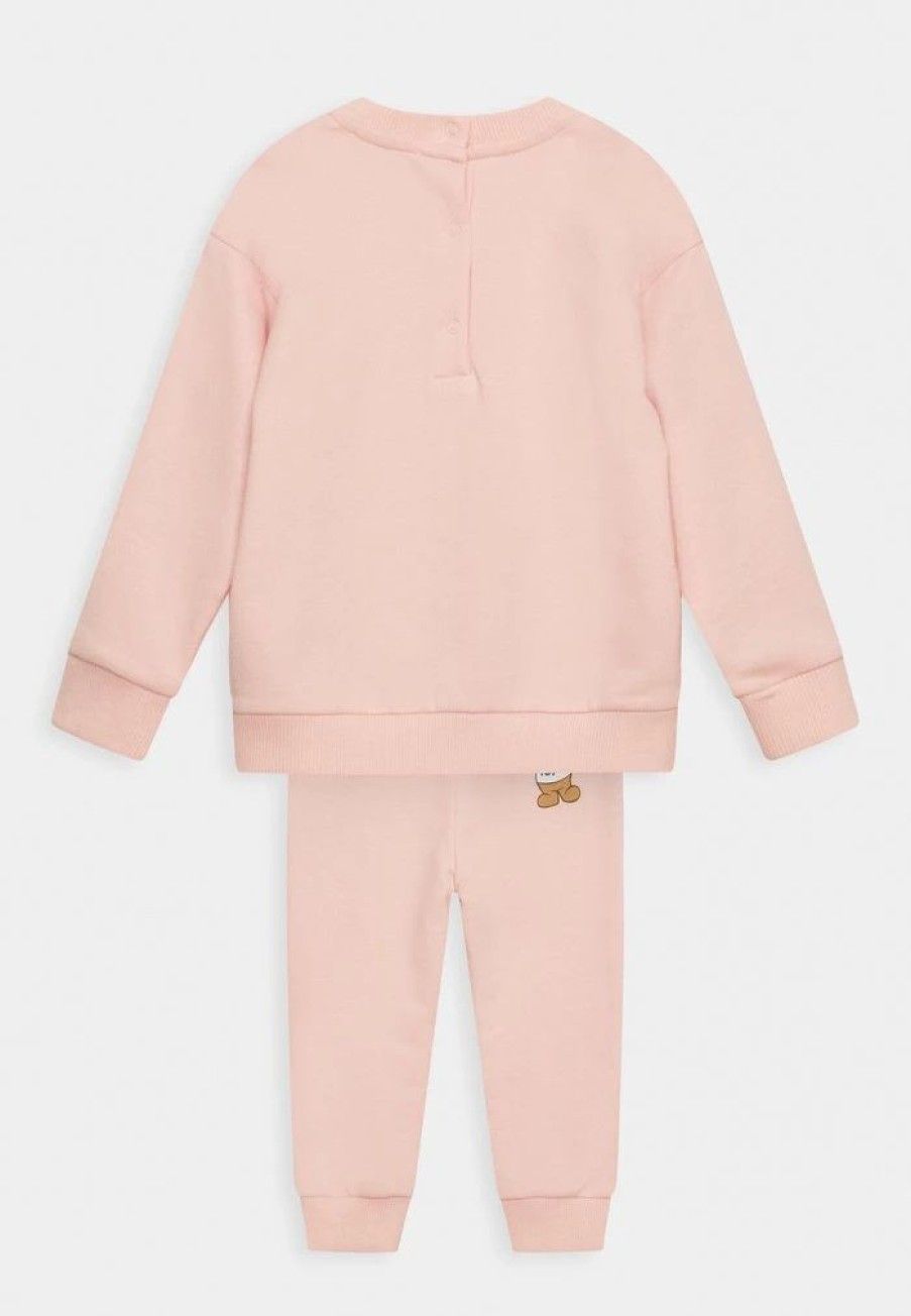 * | Moschino Tracksuit Unisex Set Sweatshirt Sugar Rose