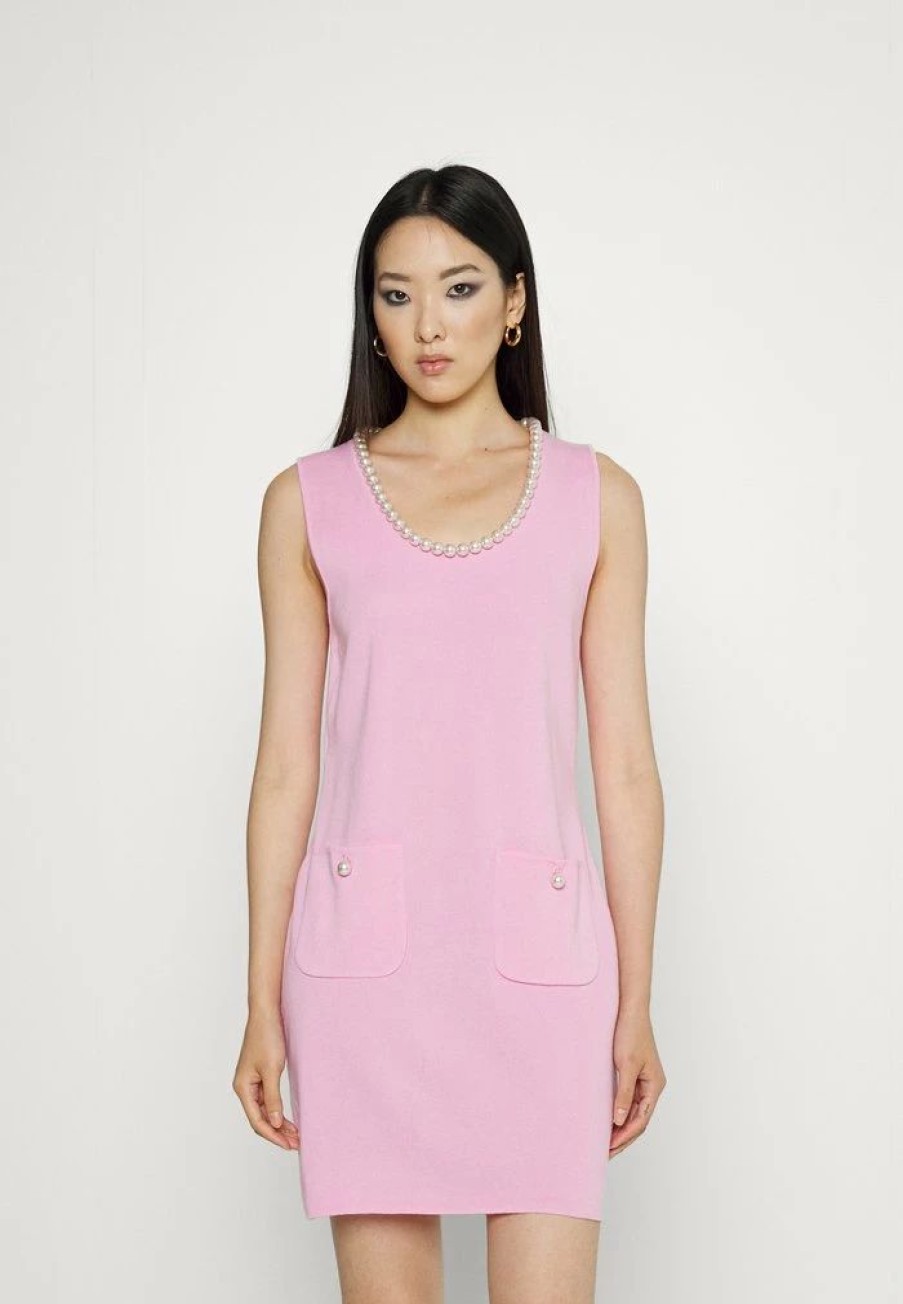 * | Moschino Unitard Jumper Dress Pink