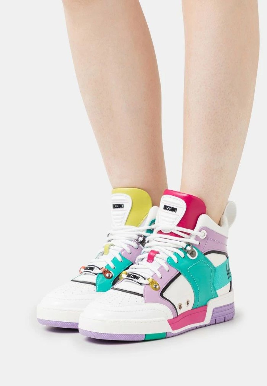 * | Moschino High-Top Trainers Fantasy Color