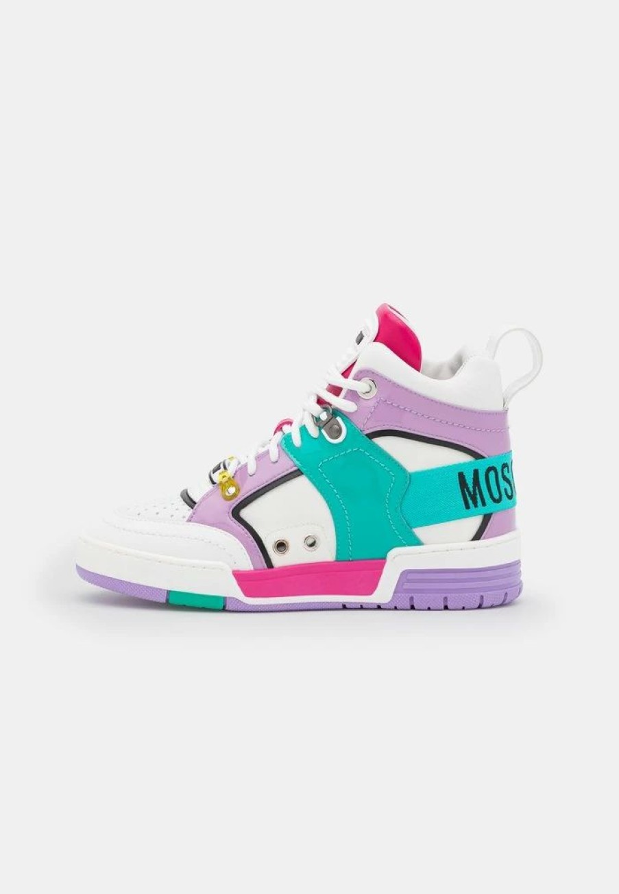 * | Moschino High-Top Trainers Fantasy Color