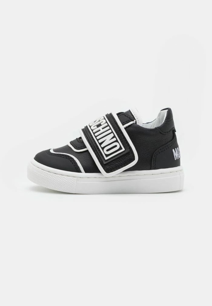 * | Moschino Unisex Trainers Black/White