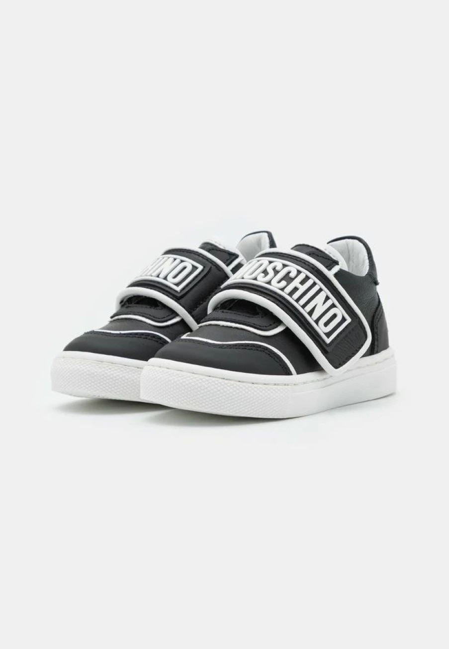 * | Moschino Unisex Trainers Black/White