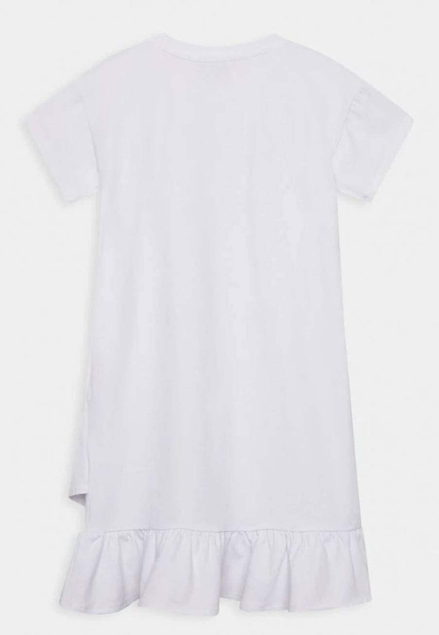 * | Moschino Jersey Dress Optical White