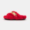 * | Moschino Slippers Red