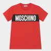 * | Moschino Addition Unisex Print T-Shirt Poppy Red