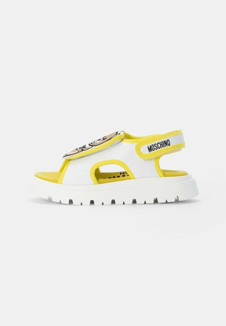 * | Moschino Sandals White/Yellow