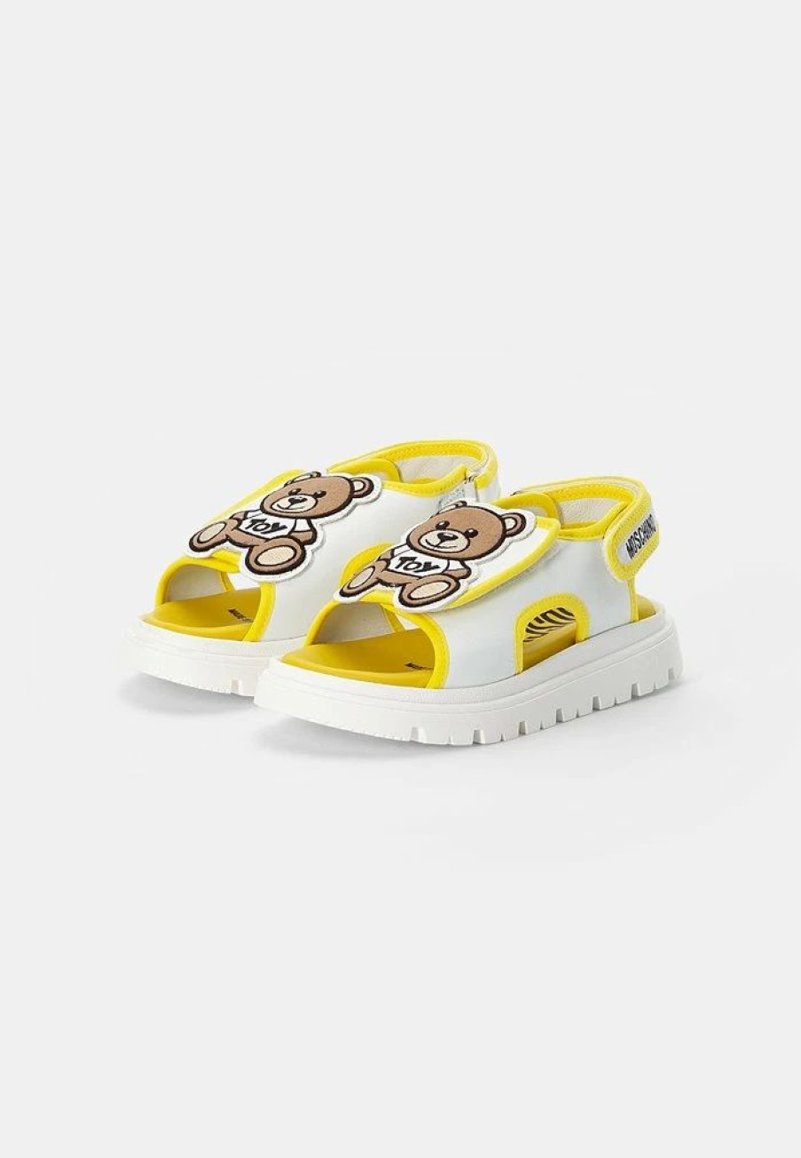 * | Moschino Sandals White/Yellow