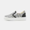 * | Moschino Minions Unisex Slip-Ons White/Black