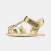 * | Moschino Unisex First Shoes Gold