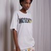 * | Moschino Toy Buttons Print T-Shirt White