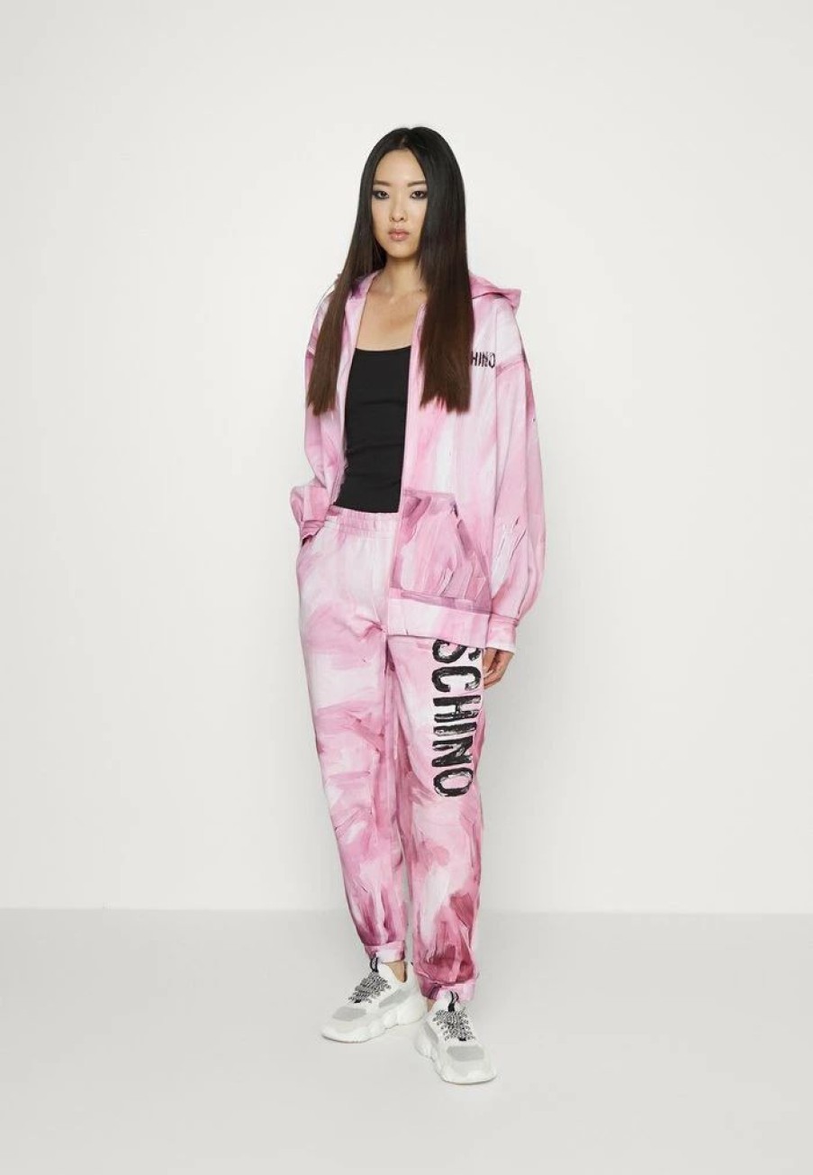 * | Moschino Trousers Tracksuit Bottoms Fantasy Pink