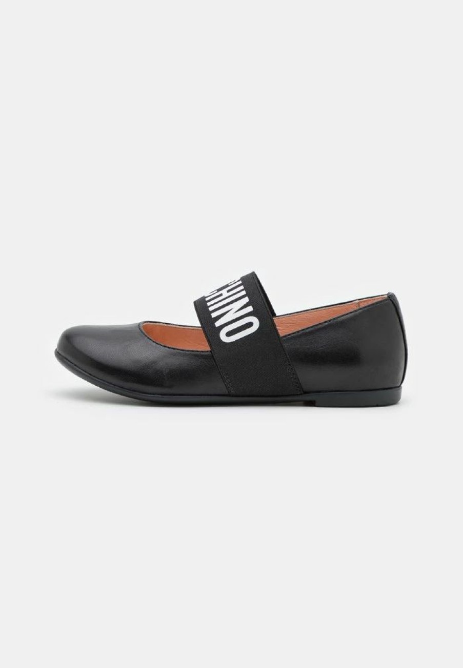 * | Moschino Ballet Pumps Black/White