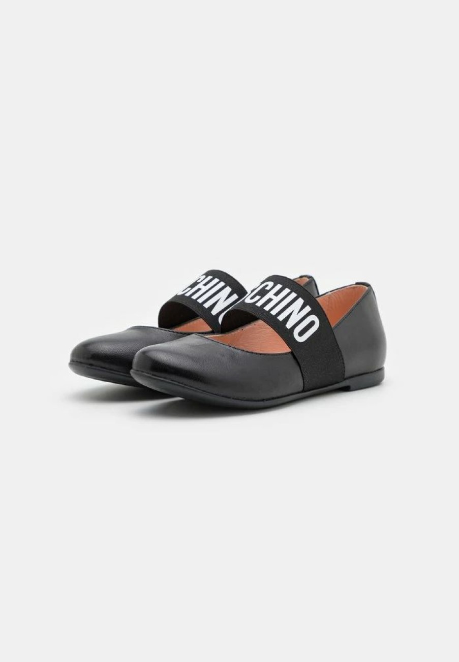 * | Moschino Ballet Pumps Black/White