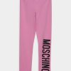 * | Moschino Unisex Leggings Trousers Sweet Pink