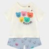 * | Moschino Gift Set Print T-Shirt Light Blue