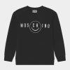 * | Moschino Unisex Sweatshirt Black