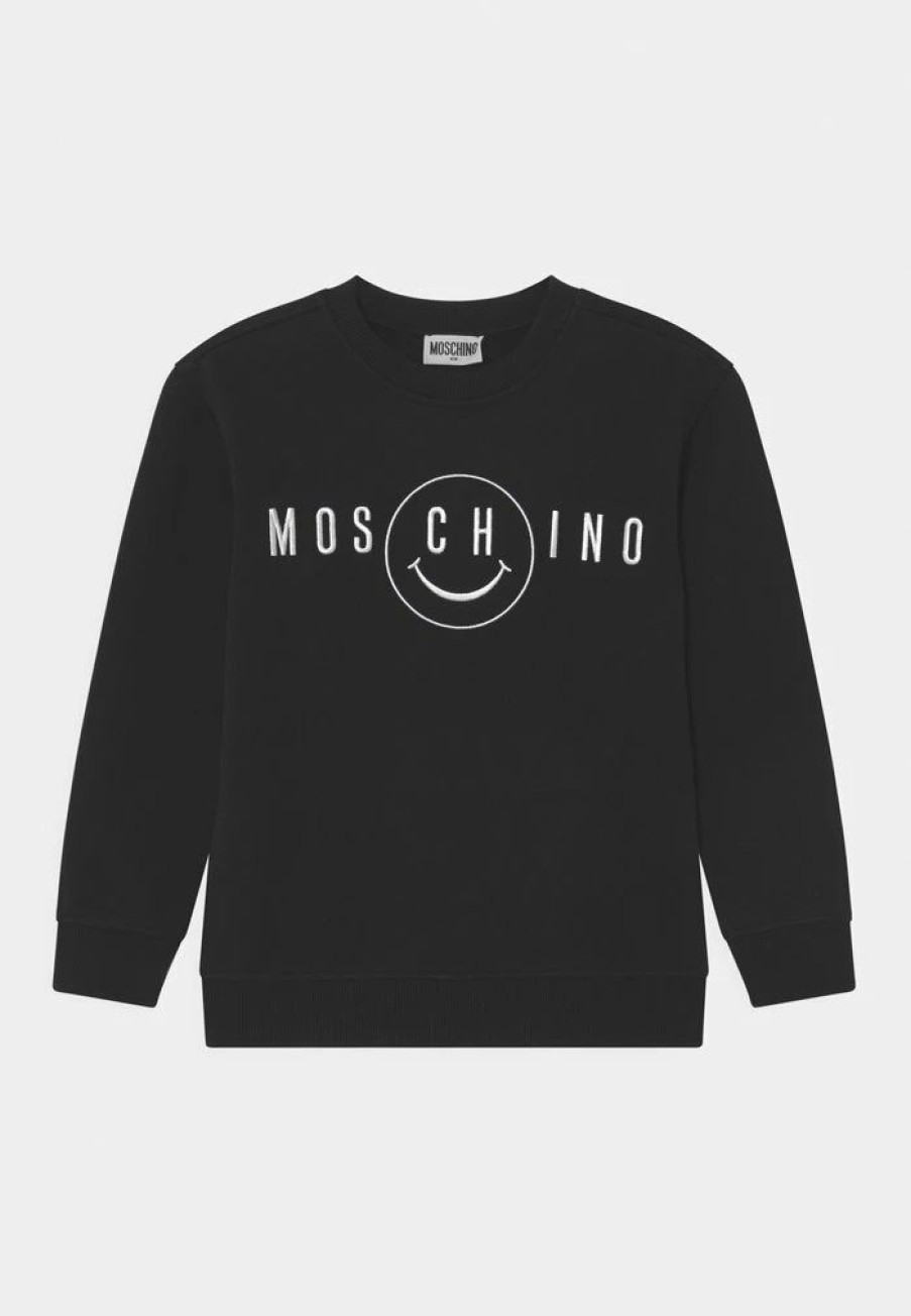 * | Moschino Unisex Sweatshirt Black