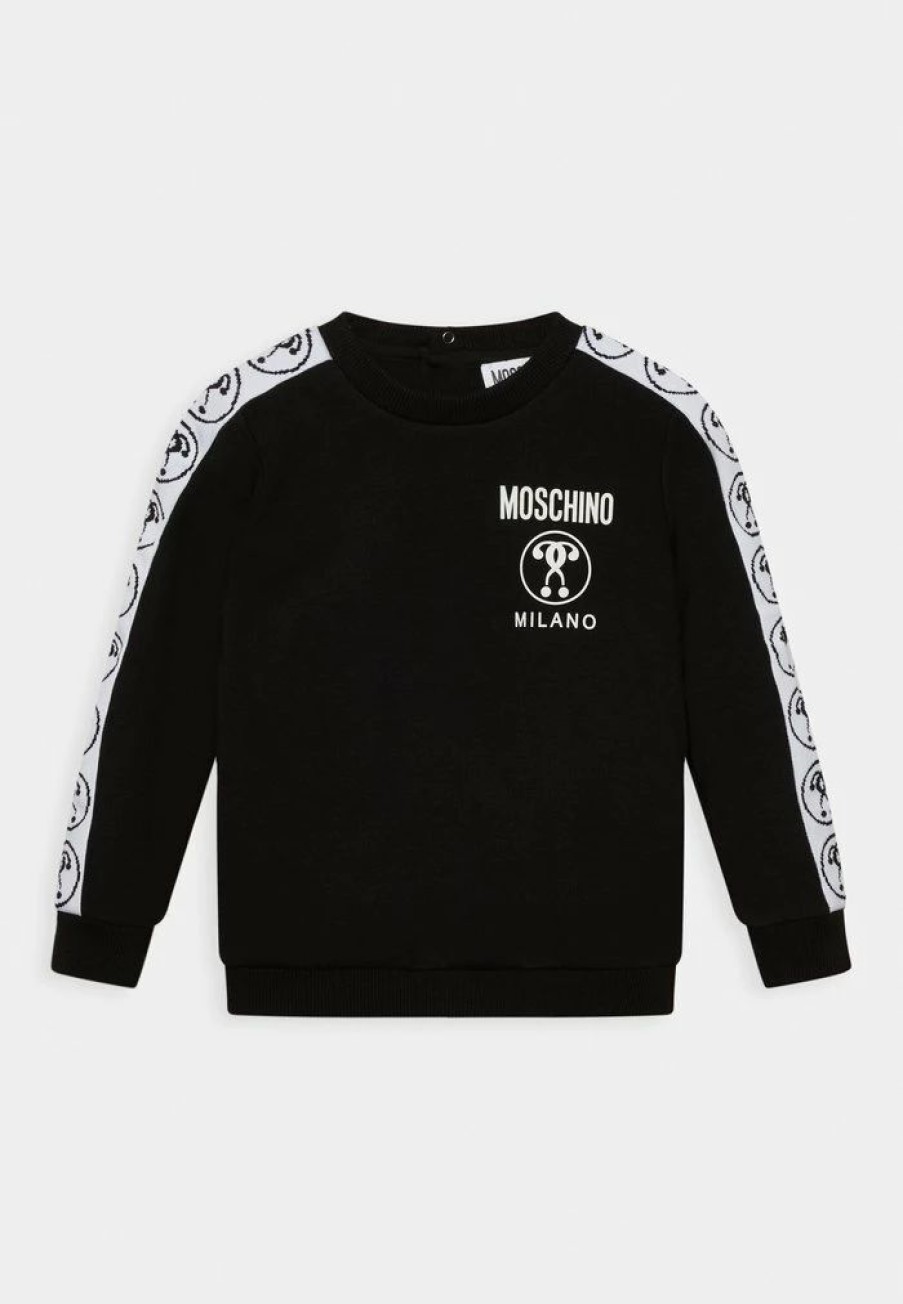 * | Moschino Addition Unisex Sweatshirt Black