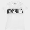 * | Moschino Addition Unisex Print T-Shirt Optical White