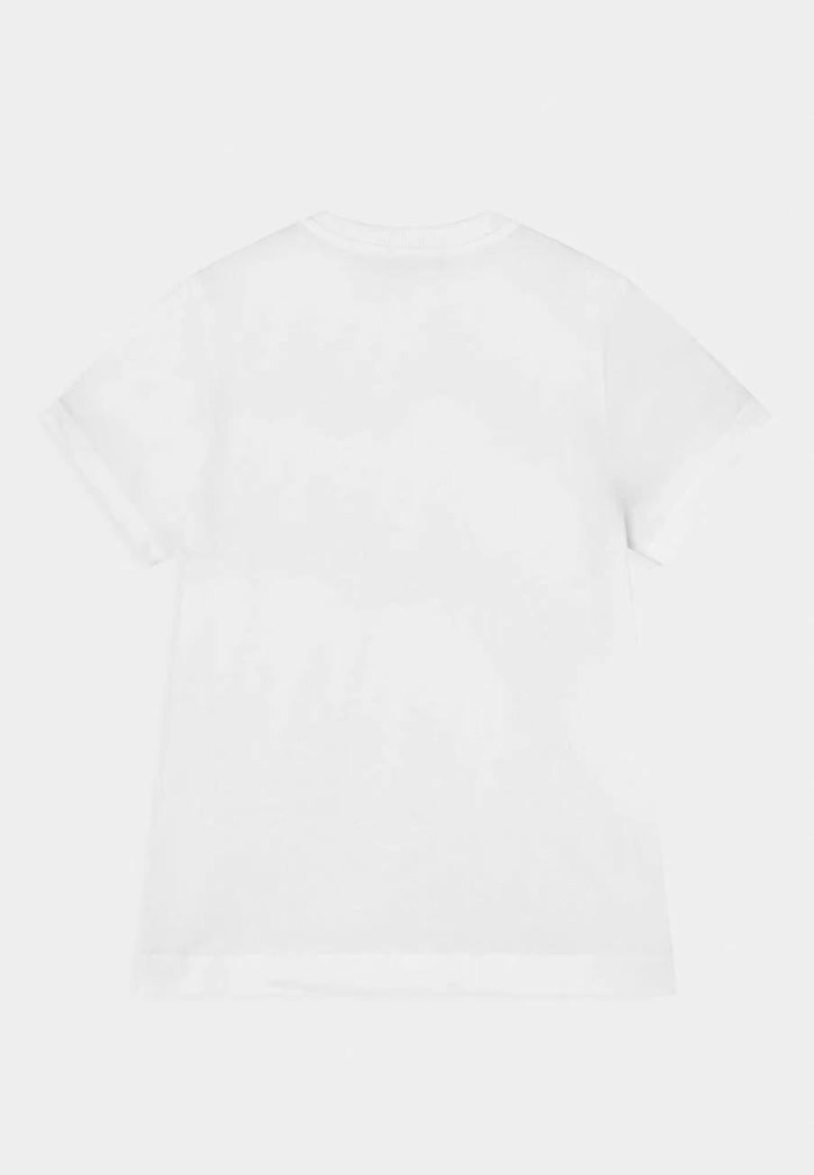 * | Moschino Addition Unisex Print T-Shirt Optical White