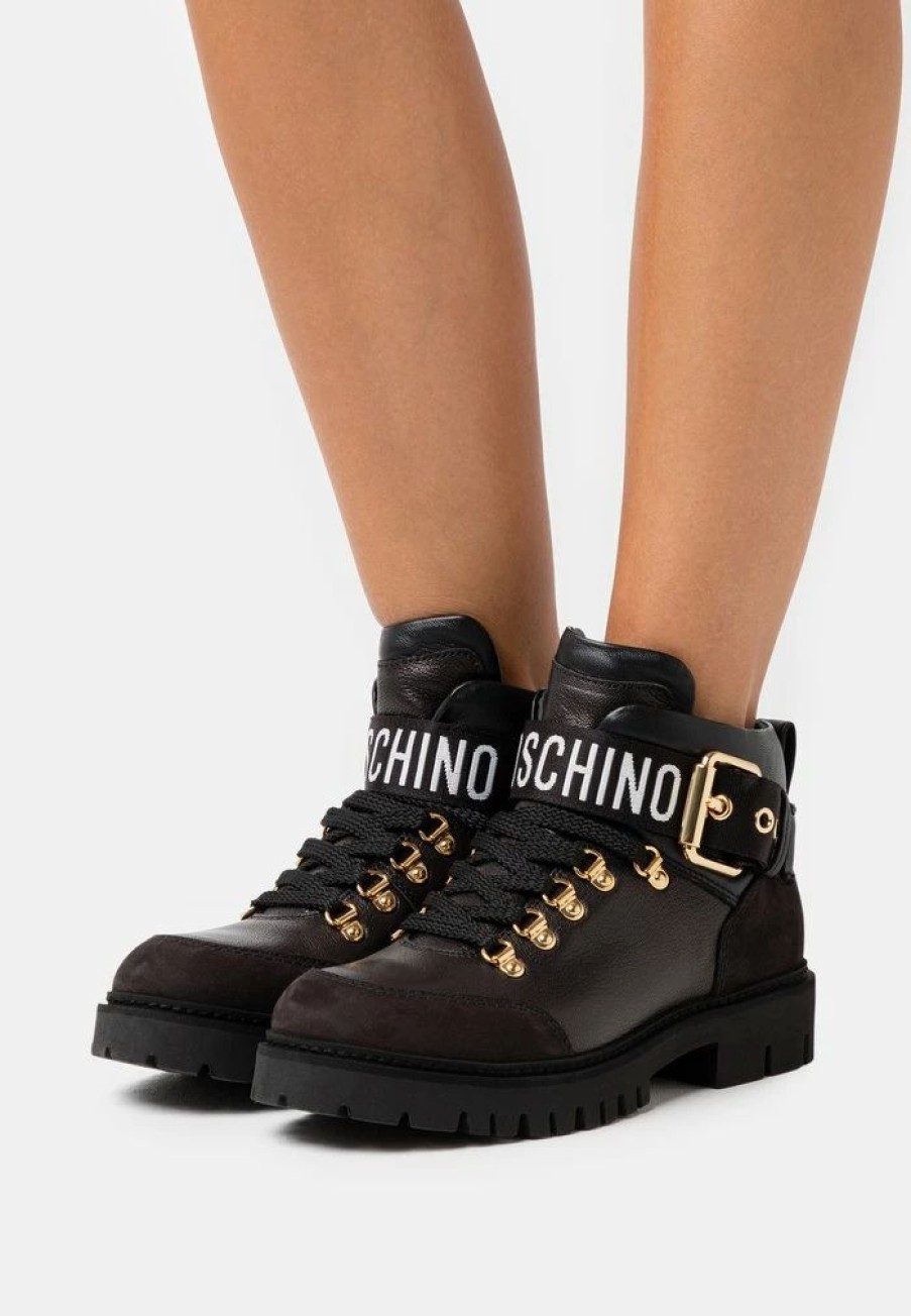 * | Moschino Ankle Boots Nero